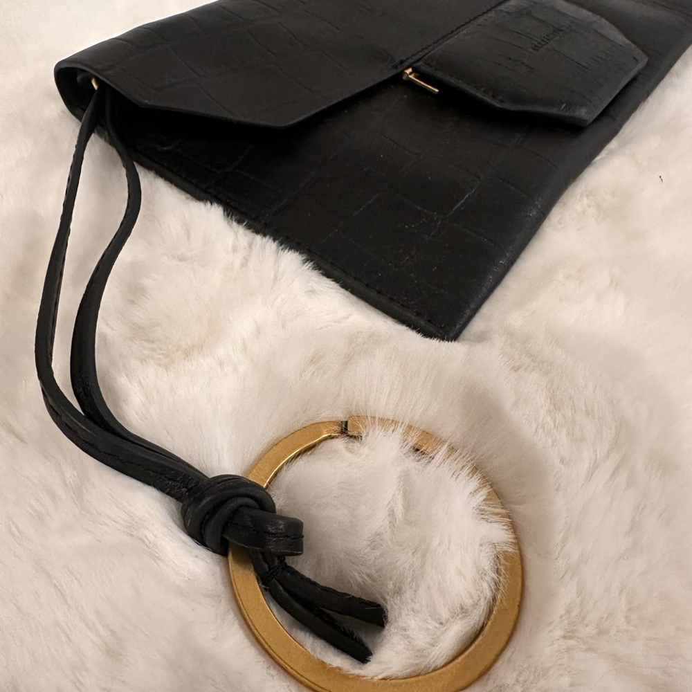 All Saints Ursa Leather Wallet/Clutch - Picture 3 of 6